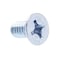 Prime-Line Machine Screw, Flat Head, Phillip Drive 1/4in-20 X 1/2in Zinc Plated Steel 100PK 9001740 - alternate 1